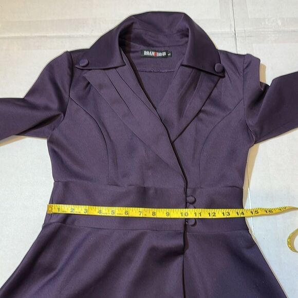 ROAM Elegant Purple Women's Dress size L - Picture 10 of 10